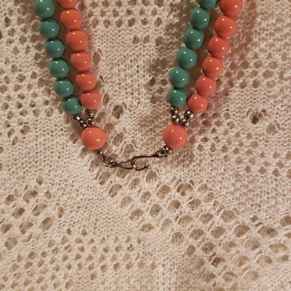 Vintage ceramic necklace - Picture 4 of 4